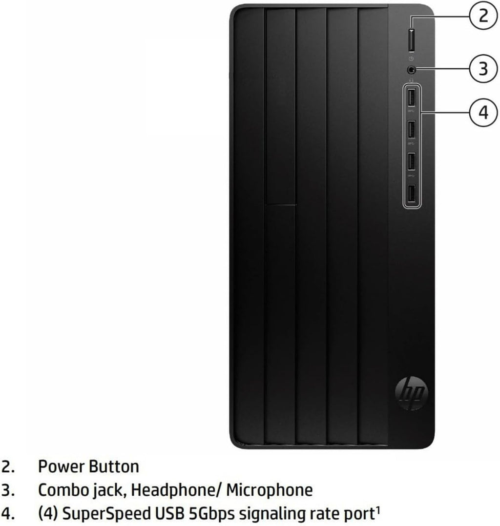 HP Pro Tower Business Desktop, Intel i5-13500 (14-Core), 32GB RAM, 1TB PCIe SSD, UHD Graphics 770, Wi-Fi 6, Bluetooth 5.3, Dual Monitor Support, Windows 11 Pro