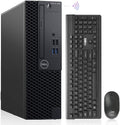 Dell OptiPlex 3060 Desktop Computers Windows 11 Pro, Hexa Core i5-8500 Up to 4.1Ghz,32GB DDR4,1TB M.2 NVMe SSD,1TB HDD,AX210 Built-in WiFi 6E, Small Form Factor PC, Black (Renewed)