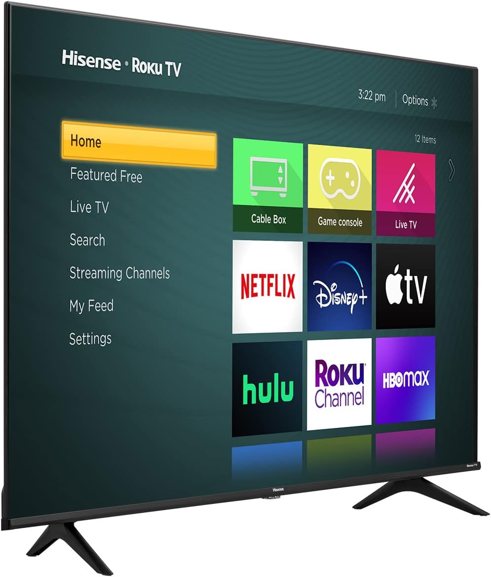 Hisense 50-Inch Class R6090G Roku 4K UHD Smart TV with Alexa Compatibility (50R6090G, 2020 Model)