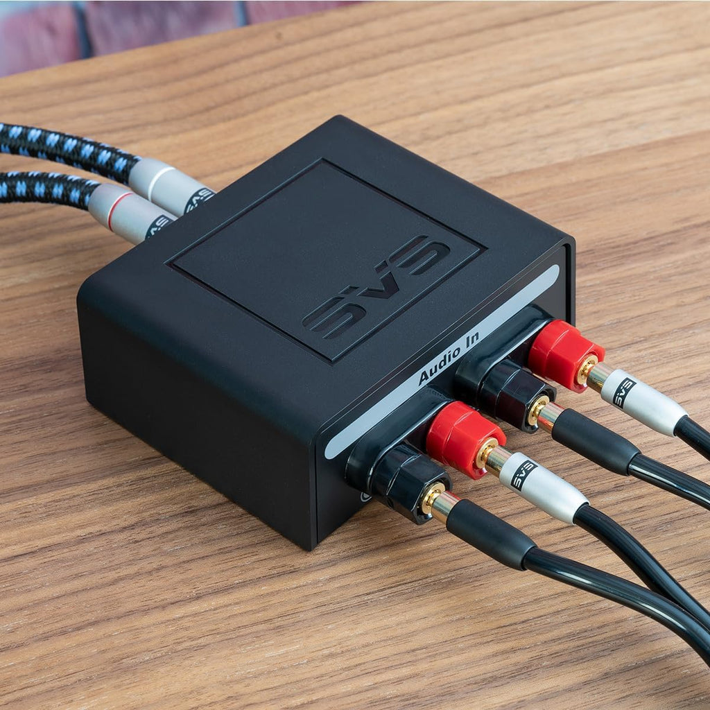 SVS SoundPath Speaker Level Subwoofer Adapter, Home Audio Line Out Converter, Stereo RCA Output