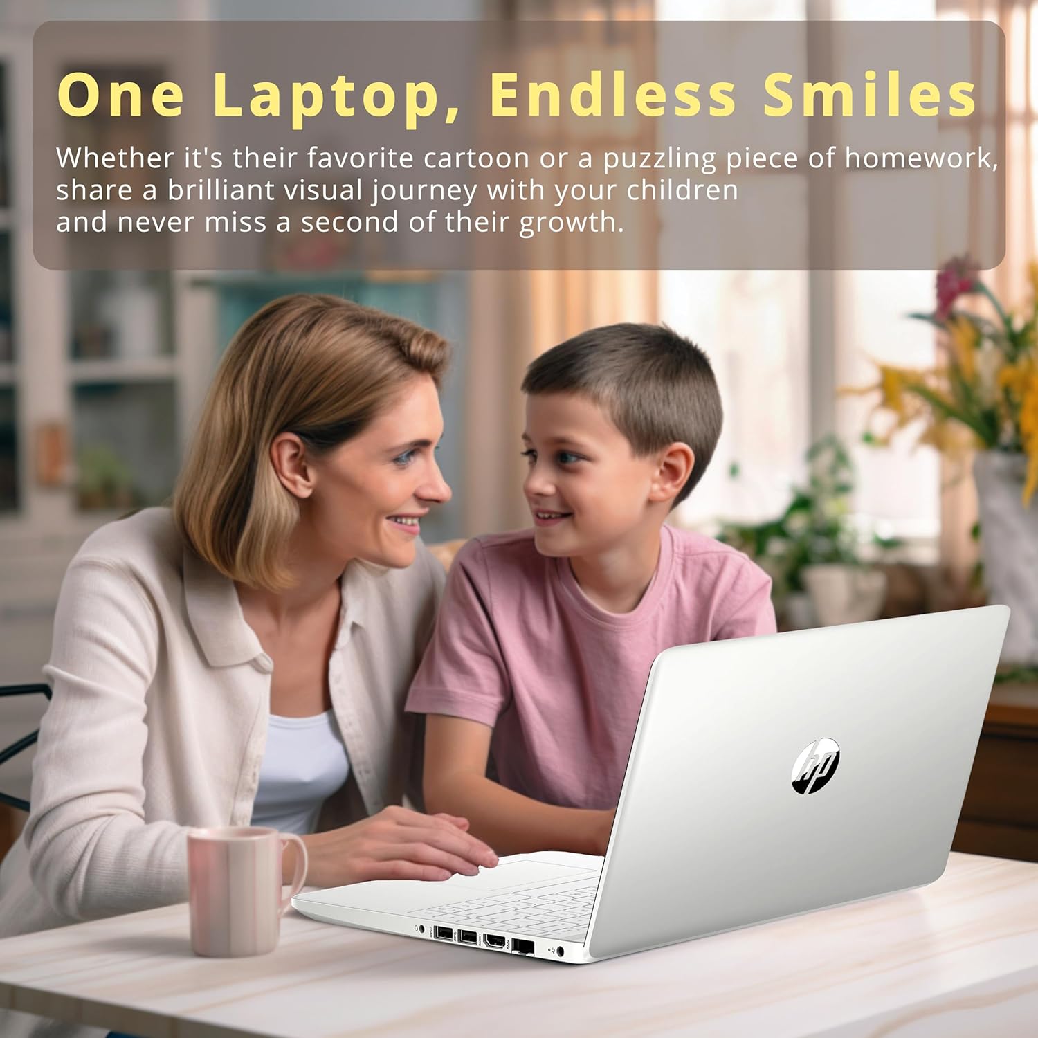 HP Stream 14" HD BrightView Laptop, Intel Celeron N4120 Processor, 8GB RAM, 64GB SSD, Intel UHD Graphics, 720p Webcam, WiFi, HDMI, Win 11 S, Silver (Renewed)
