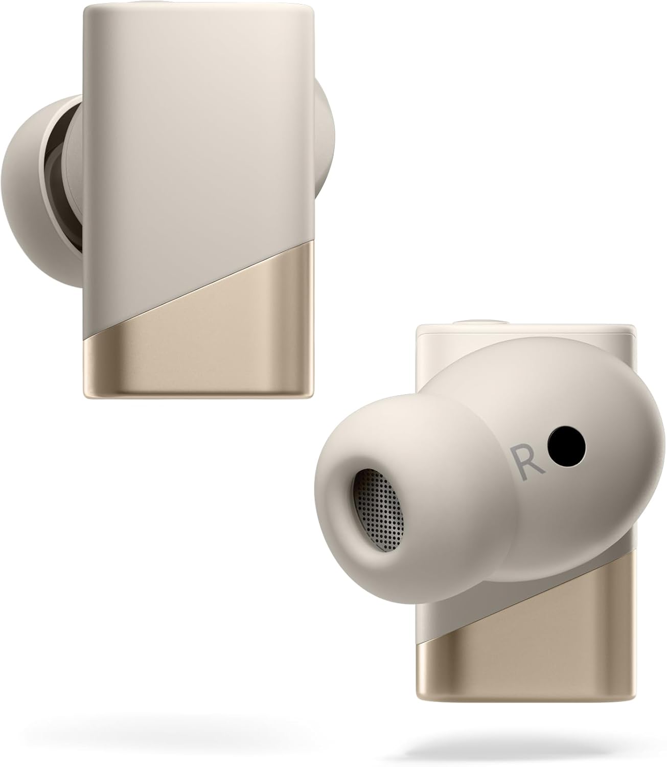 Status Pro X Wireless Earbuds, Triple Speaker Driver, Hi-Res Audio with LDAC, 52dB ANC, 6 Beamforming Mics with VoiceLoom AI for Clearest Calls (Moonbeam)