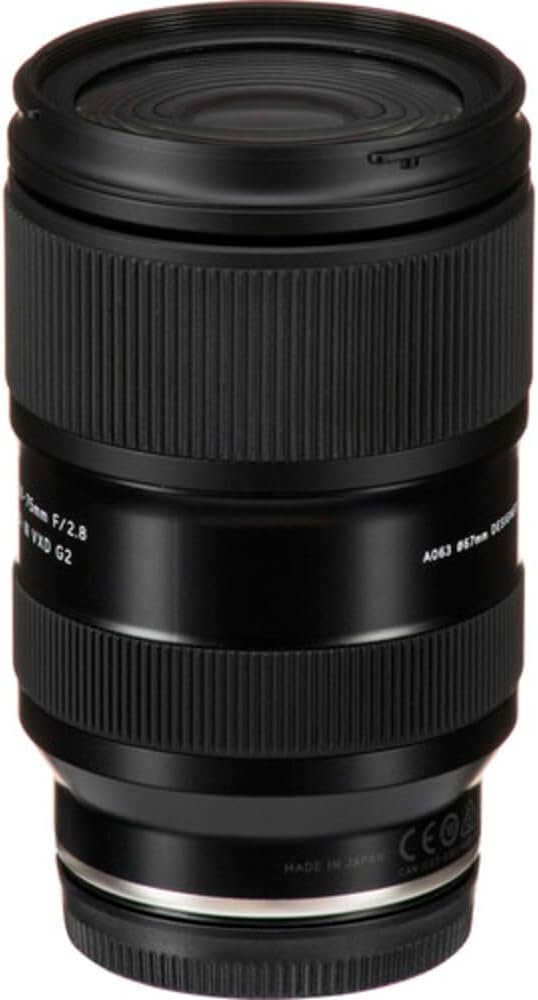 Tamron 28-75mm F/2.8 Di III VXD G2 for Sony E-Mount Full Frame/APS-C (6 Year Limited USA Warranty)