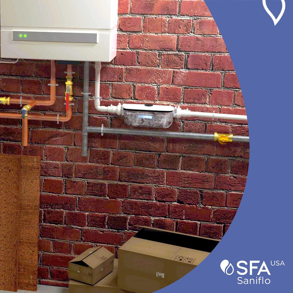 SANIFLO Sanineutral - Neutralizes Acidic Condensate - Residential & Commercial