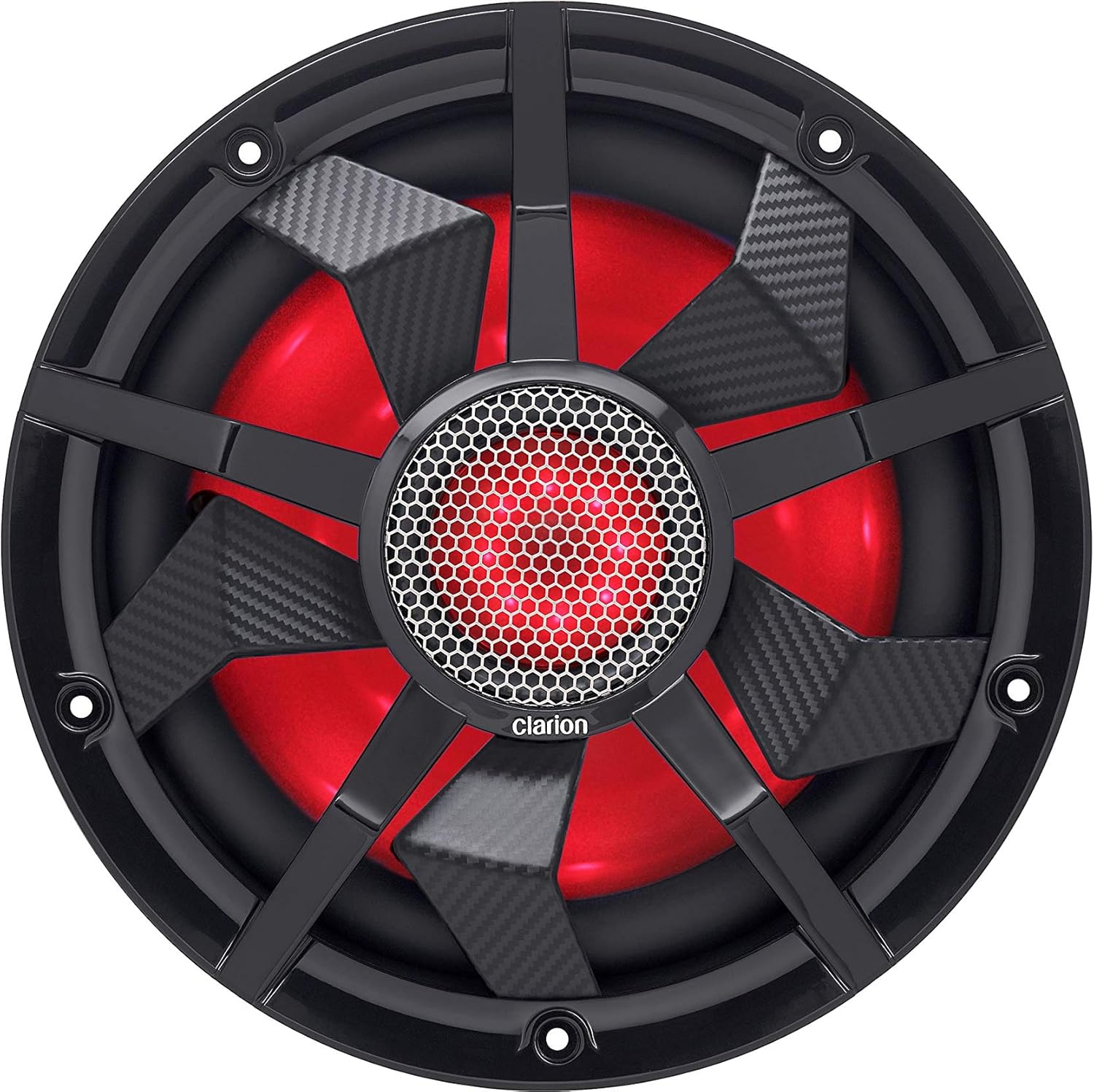 Clarion CM2513WL 10" Subwoofer with RGB LEDs