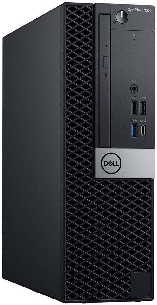 DELL Optiplex 7060 SFF Desktop Computer PC | Intel 8th Gen i7-8700 (6 Core) | 16GB DDR4 Ram 256GB NVMe M.2 SSD | Built-in WiFi & Bluetooth | Windows 11 Pro | Wireless Keyboard & Mouse(Renewed)