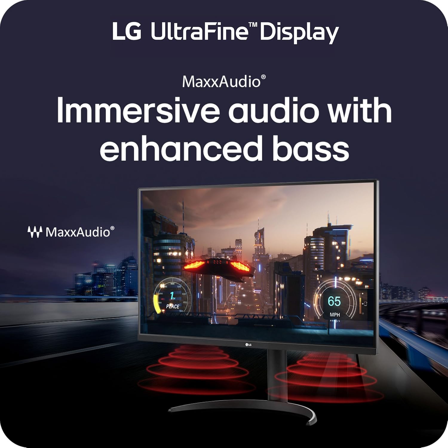 LG 32UR550K-B 32-inch Ultrafine 4K UHD (3840 x 2160) Computer Monitor, HDR10, 60Hz, HDMI, DisplayPort, Tilt/Height/Pivot Adjustable Stand, Black