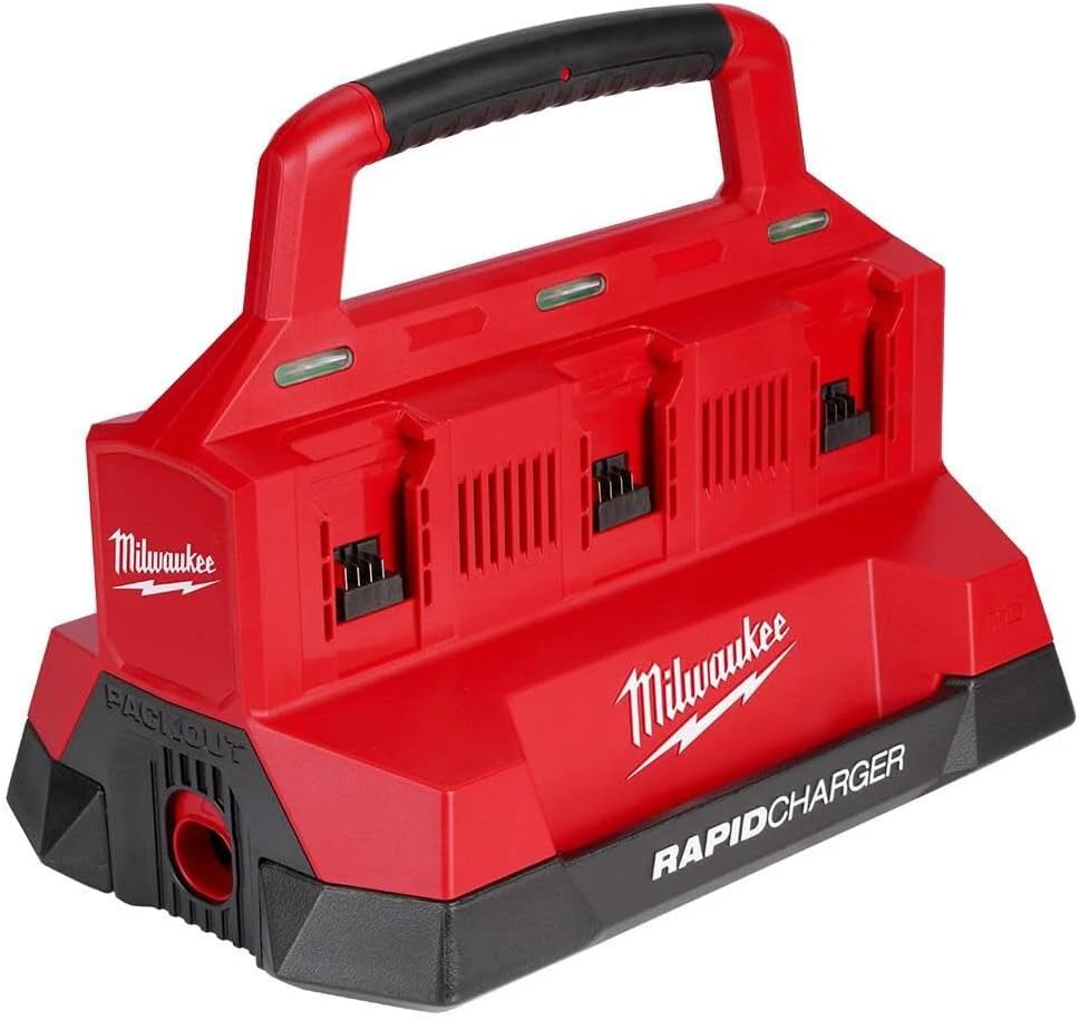 Milwaukee Electric - M18. PACKOUT. SIX Bay Rapid Charger