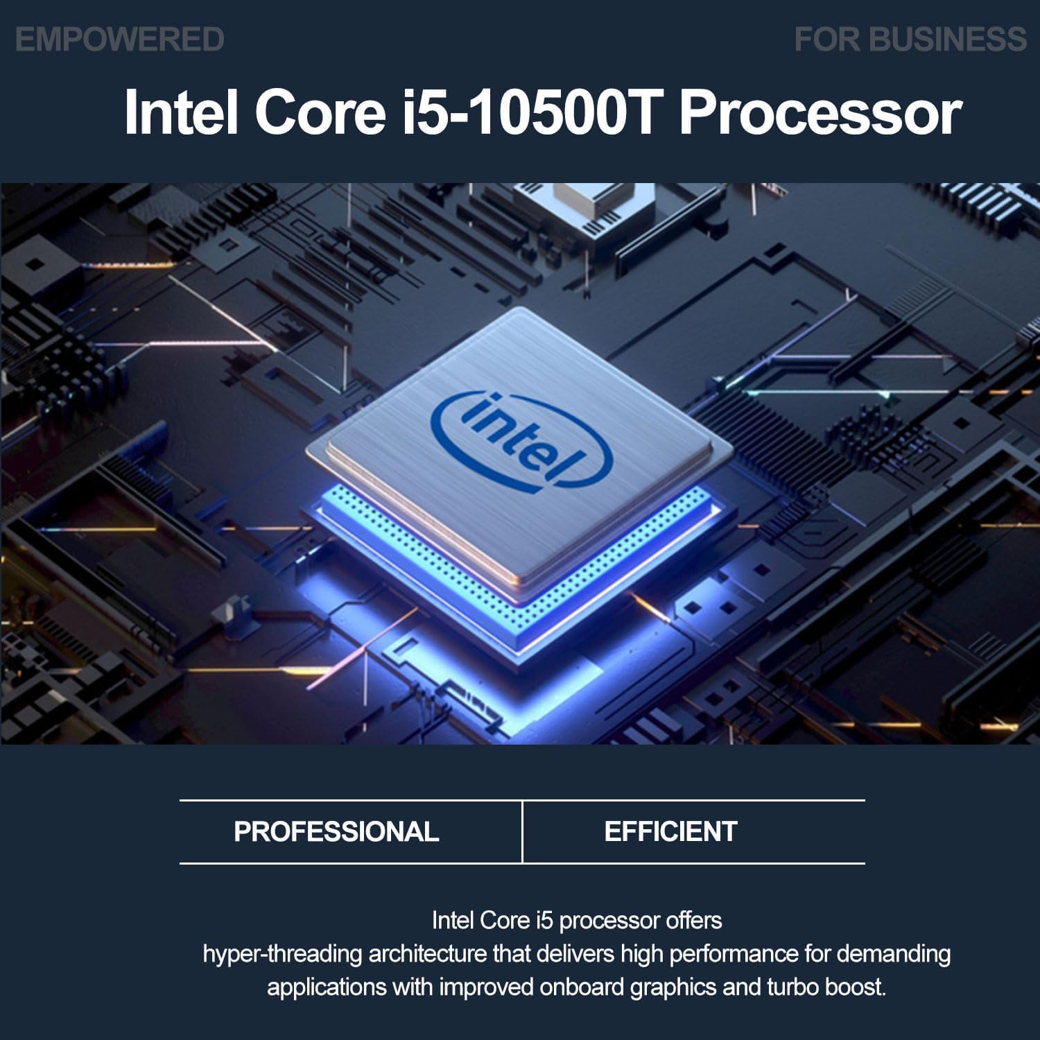 Dell OptiPlex 3080 Micro PC | Intel Core i5-10500T | 16GB RAM | 512GB SSD | Windows 11 Pro | Wi-Fi+ BT | Mini Desktop Computer (Renewed) (16GB RAM + 512GB SSD)