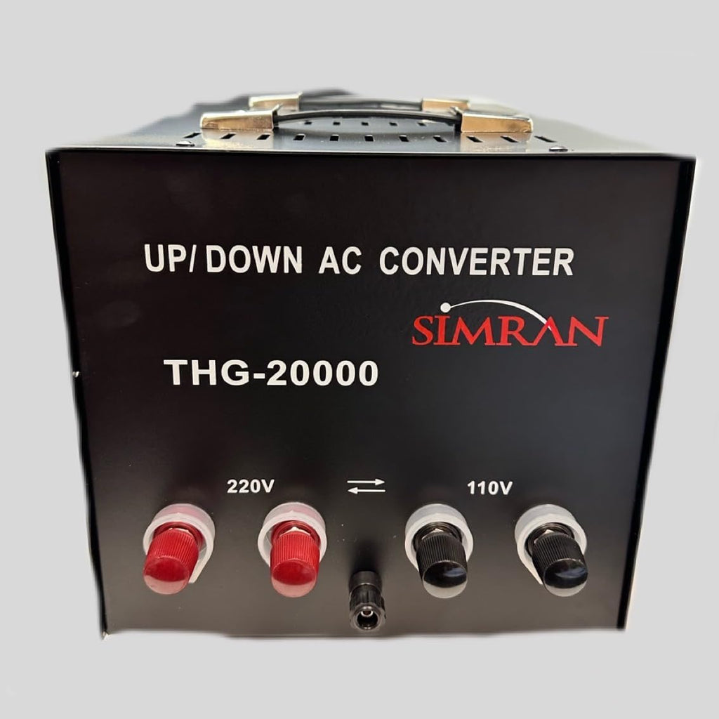 Simran THG-20,000 Voltage Converter Transformer Step Up and Down Power Converter for 110 Volt / 220 Volt / 240 Volt Conversion (20000 Watts)
