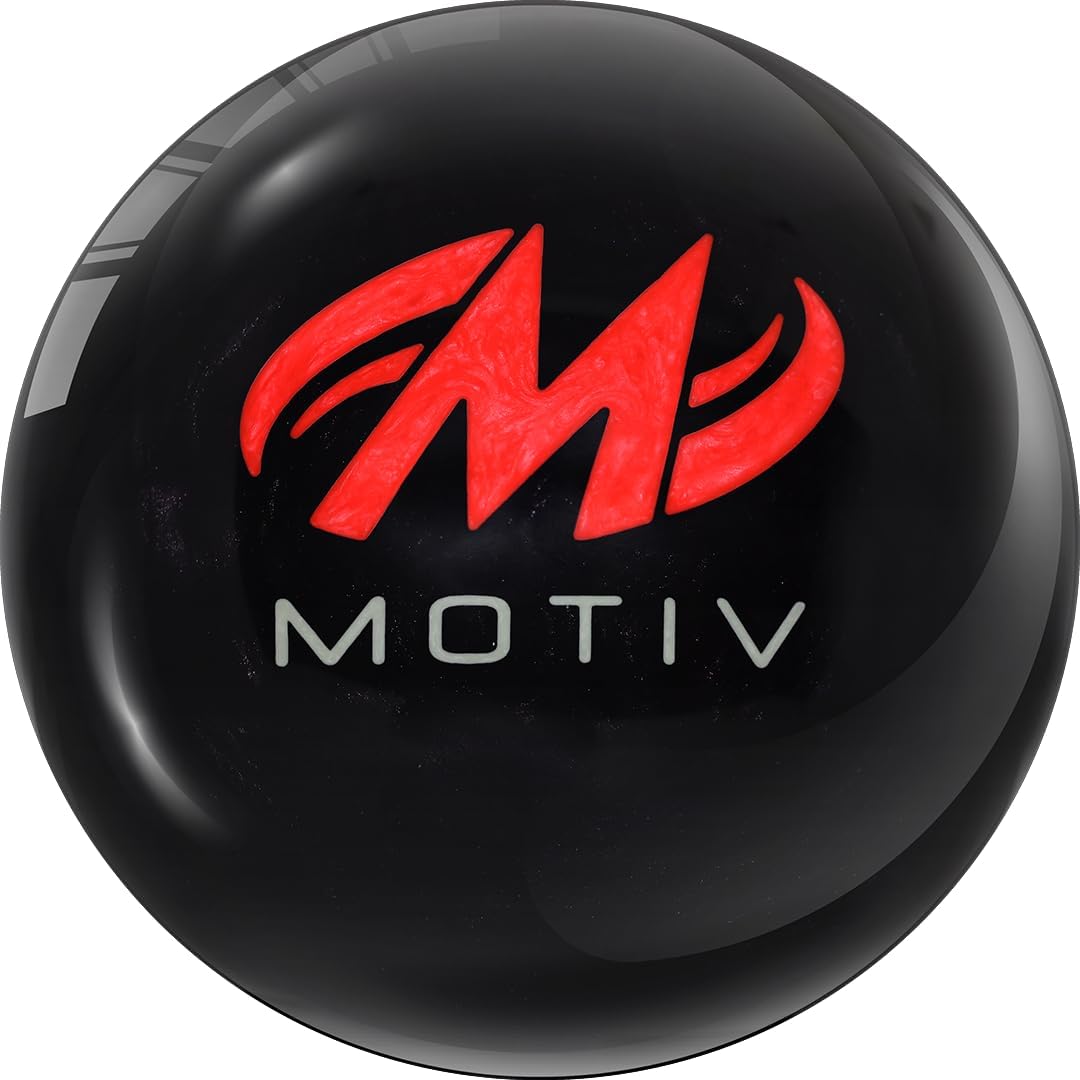 MOTIV Nebula Bowling Ball | Medium Oil | Black Pearl | Available in 12-16 pounds