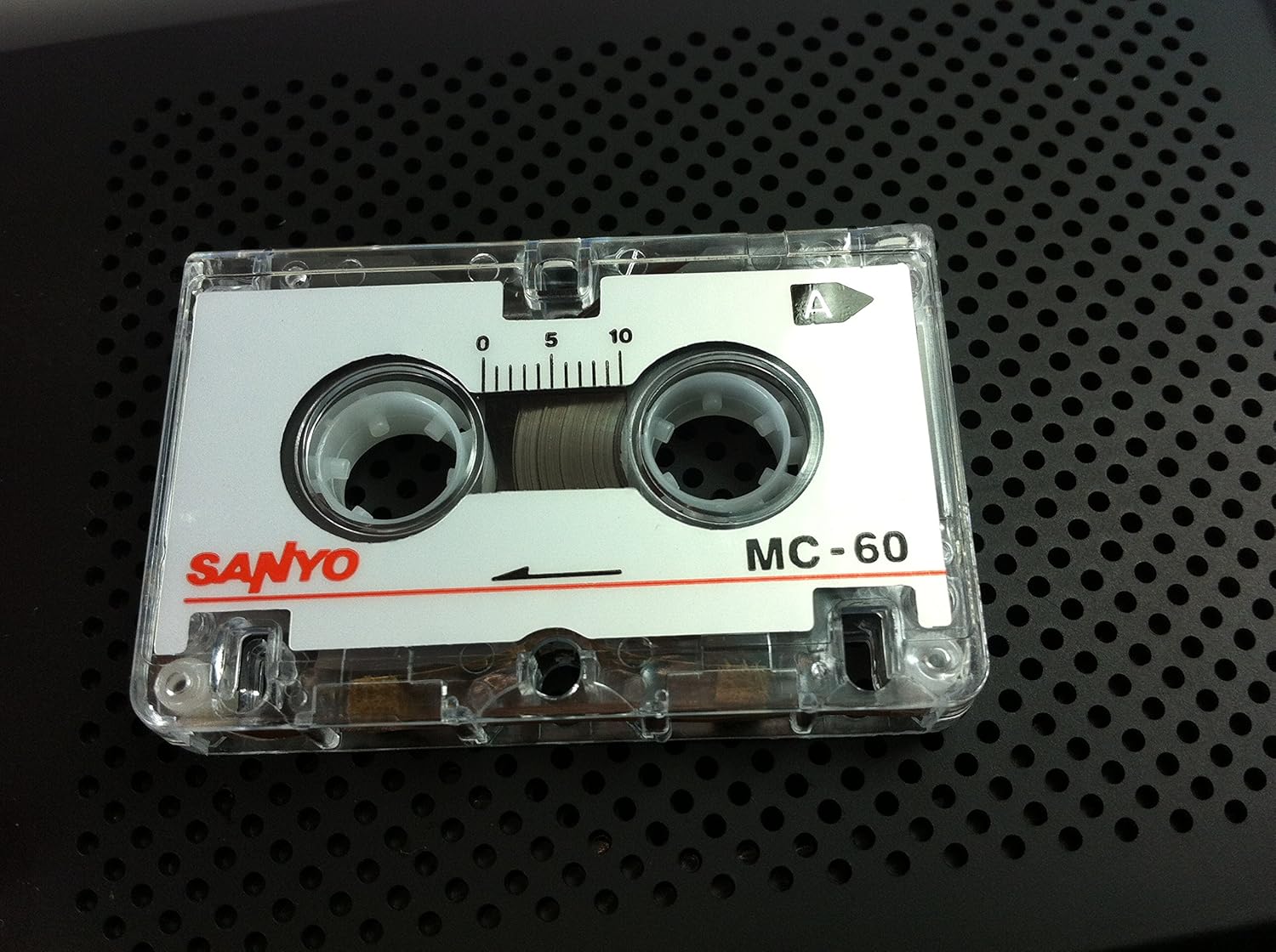 Sanyo TRC-6040 - Microcassette transcriber - black