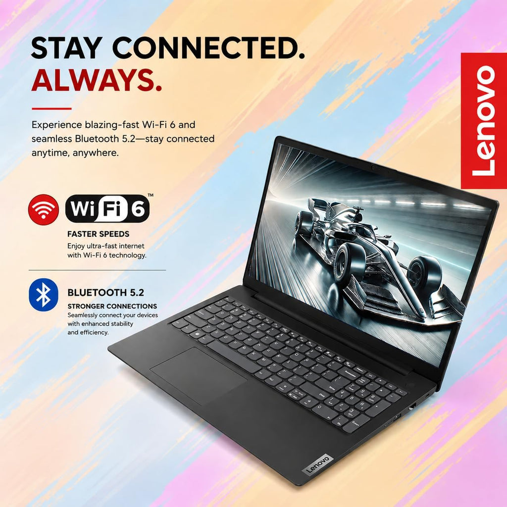 Lenovo V15 Business Laptop 2026 Edition, AMD Ryzen 3 7000-Series(Beat i7-1065G7), 15.6" FHD Display, 16GB DDR5 RAM, 512GB NVMe SSD, Wi-Fi 6, Ethernet RJ-45, Dolby Audio, Windows 11 Pro