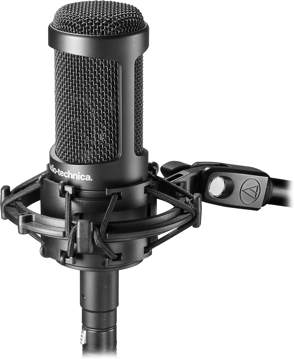 Audio-Technica AT2035 Cardioid Condenser Microphone, Perfect for Studio, Podcasting & Streaming, XLR Output, Includes Custom Shock Mount