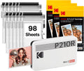 KODAK Mini 2 Retro 2x3 Portable Photo Printer, 98 Sheets, Bluetooth Smartphone Printer for iPhone & Android, Instant Color Prints, 4PASS Dye Sublimation, White