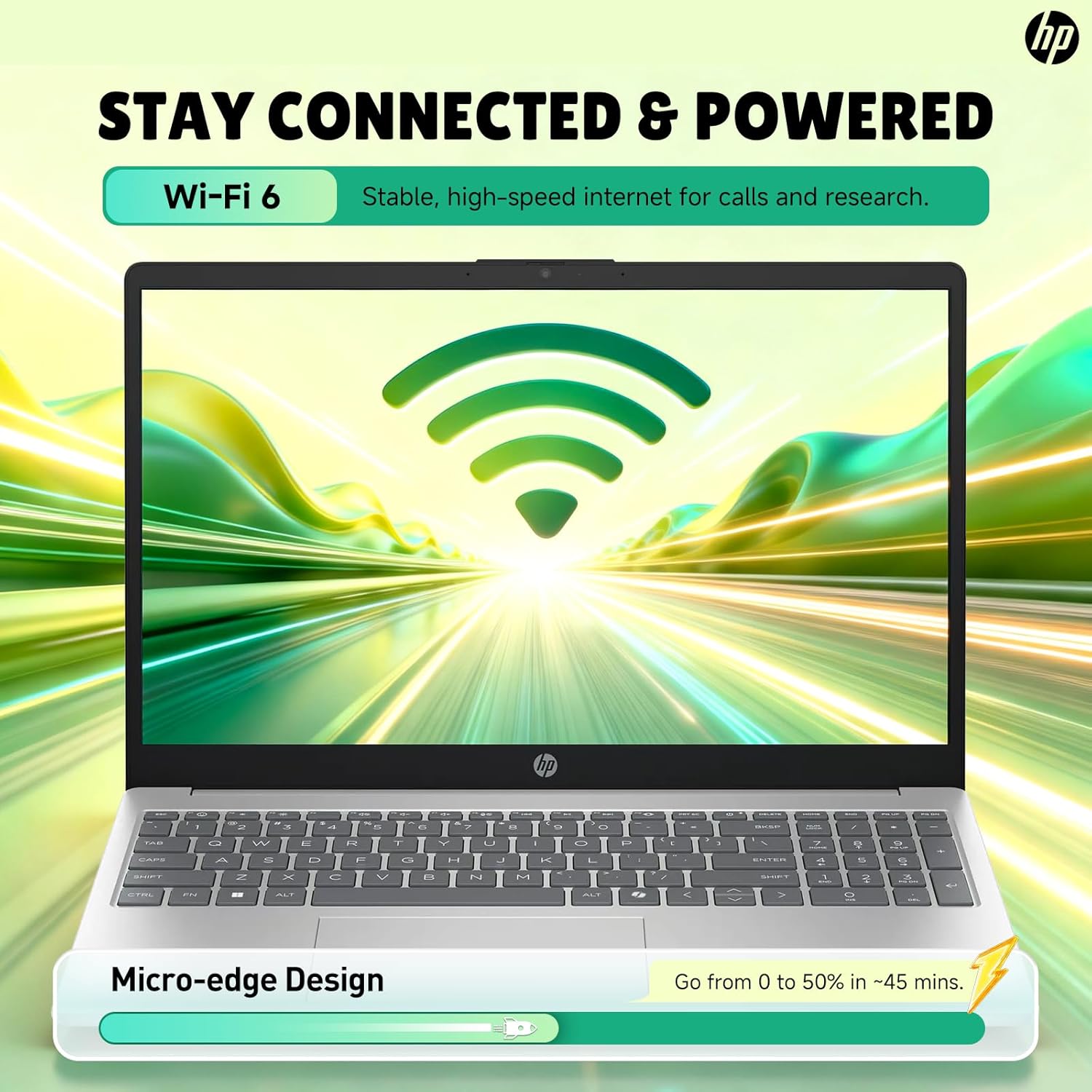 HP 15.6 Touchscreen Laptop for Student & Business, Intel Core i3-1315U (Up to 4.5GHz), 20GB RAM, 512GB SSD, Copilot AI, Wi-Fi 6, HD Camera, Windows 11 Pro, Natural Silver, w/RECOLX AI Voice Recorder