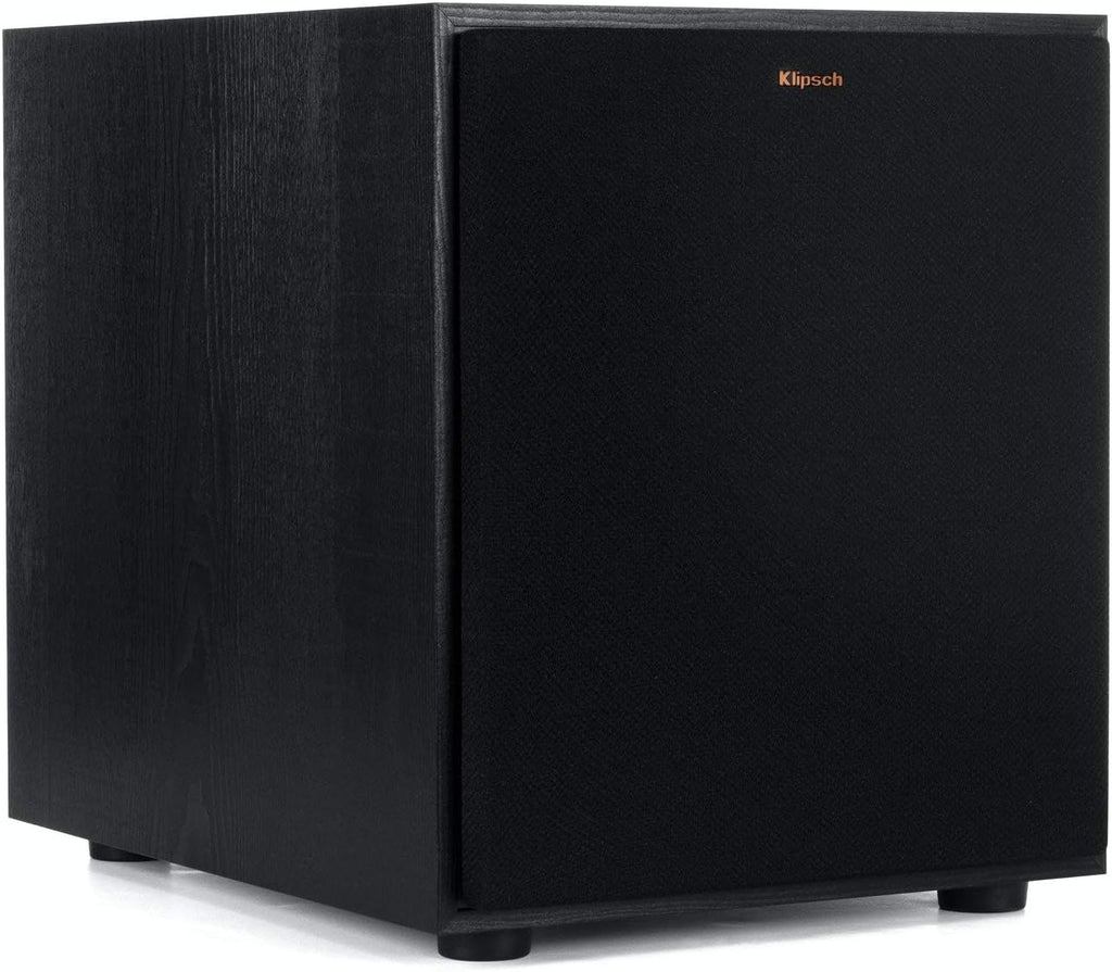 Klipsch R-100SW 10" Subwoofer, Incredibly Deep Bass and an All-digital Amplifier,14 5" x 12 5" x 16 4"