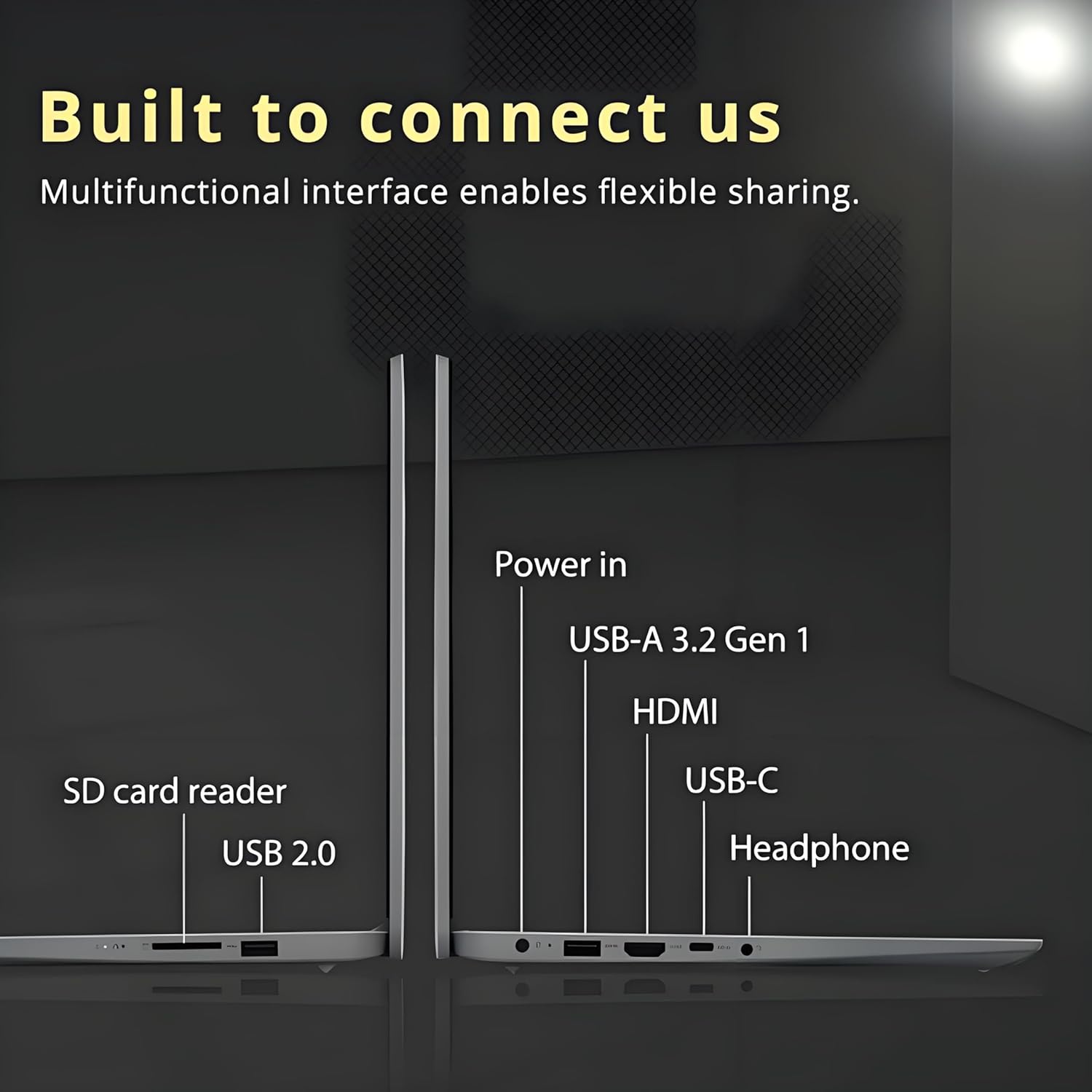 Lenovo Laptop Computer for Home and Office with Office 365, 14" HD Display, 8GB RAM, 128GB Storage, Intel Dual-Core, WiFi6, Bluetooth 5.2, USB-C, Portable Desgin, Long Battery, Windows 11 Home