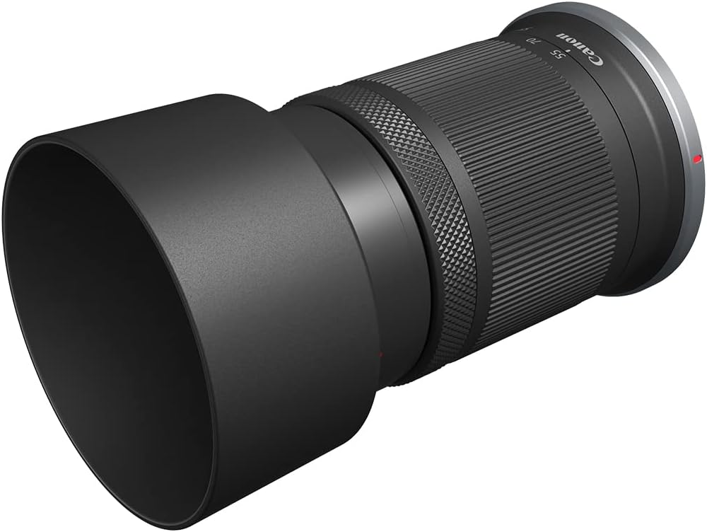 Canon RF-S55-210mm F5-7.1 is STM Telephoto Zoom Lens for Canon APS-C Mirrorless RF Mount Cameras, Compact, Lightweight, Optical Image Stabilization, Landscape, Portrait, & Travel Photos/Videos, Black