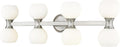 Z-Lite 494-8V-BN Artemis Vanity, 8-Light 480 Total Watts, Brushed Nickel