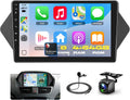 Qualcomm Octa-Core 4G+64G Car Stereo for Honda Acura MDX 2007-2013 with 9" 1280P QLED Touchscreen/5G WiFi/DSP/Hi-Res Audio/OTA, Android Car Radio Carplay Android Auto BT5.1/WiFi/SWC/GPS
