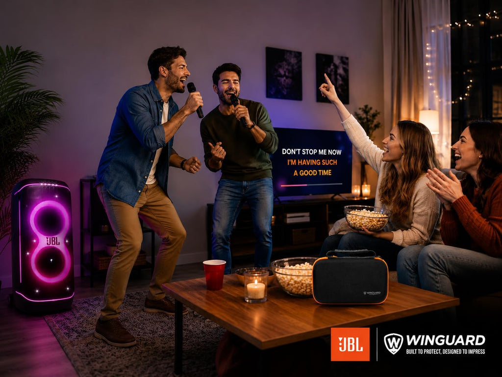 JBL Wireless Two Microphone System with Dual-Channel Receiver, Black Including Winguard Protective Travel Case