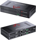 AV Access HDMI Extender with ARC Audio Return, 1080P Upto 230ft, 4K@60Hz HDR Upto 131ft, Extract Audio to Speakers or AVR, IR Control, HDBaseT for TV, Sound System, Home Theater (4KEX70-ARC-H2)