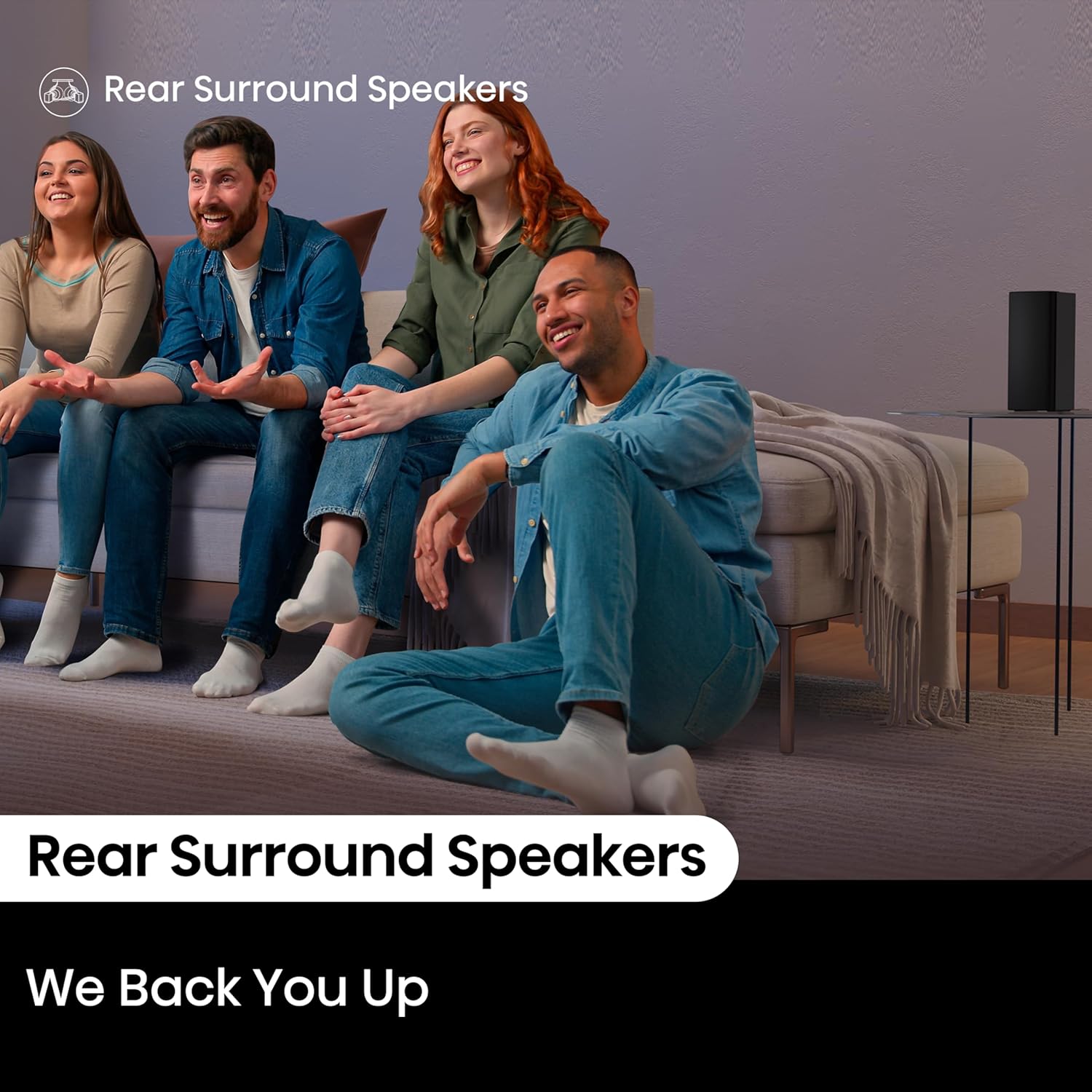 Hisense HS5100 5.1Ch Sound Bar with Wireless Subwoofer, 540W, Dolby Digital Plus, Bluetooth 5.3, EzPlay, Roku TV Ready, DTS: X, HDMI/AUX/ARC/Optical/USB