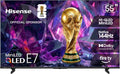 Hisense 55" E7 Cinema Series Hi-QLED Mini-LED 4K UHD Smart Fire TV (55E7SF, 2026 NEW) - Native 144Hz, AI Picture, Dolby Vision IQ · Atmos, FALD, HDR10+ Adaptive, MEMC, Alexa+