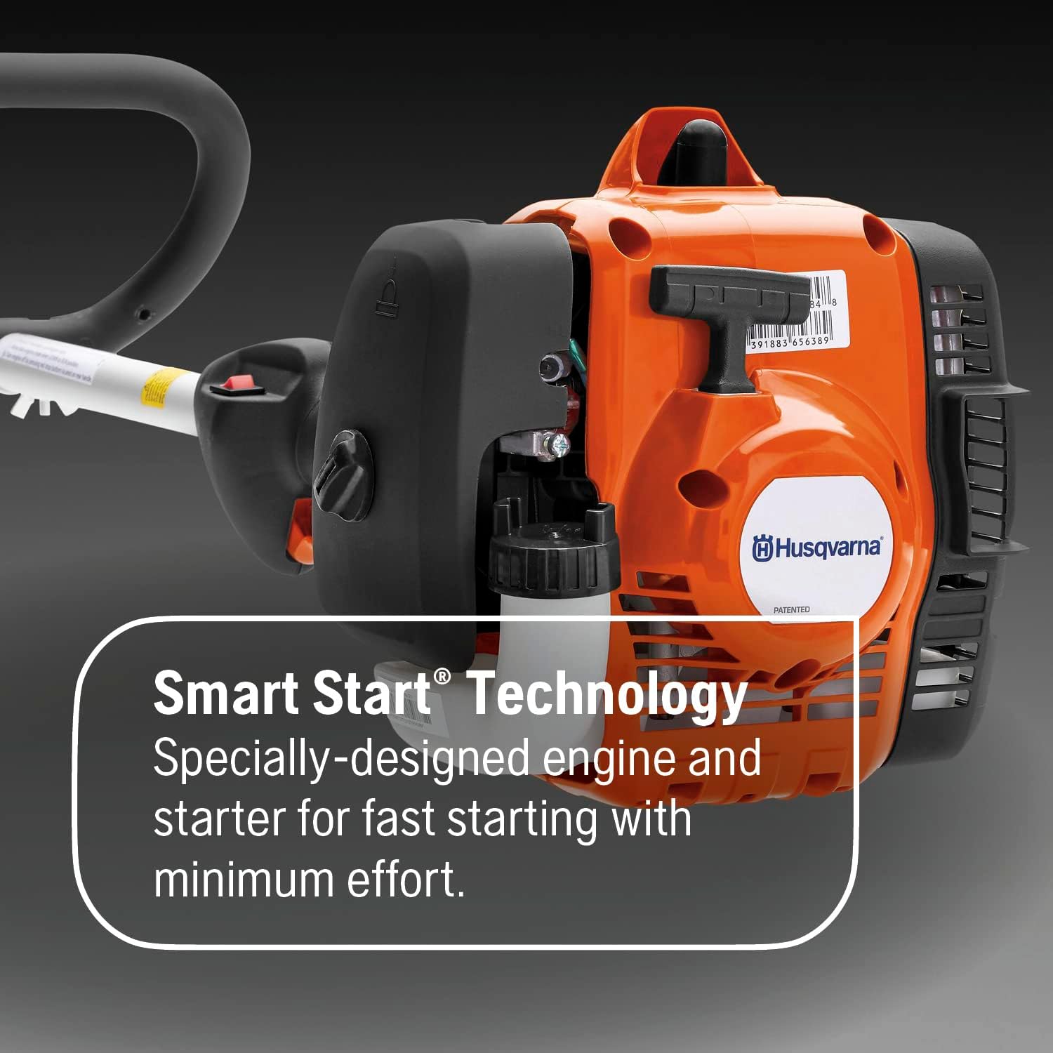 Husqvarna 122C Gas String Trimmer, 22-cc 2-Cycle, 17-inch Curved Shaft String Trimmer with Tap N' Go Head, 966712701, Gifts for Men
