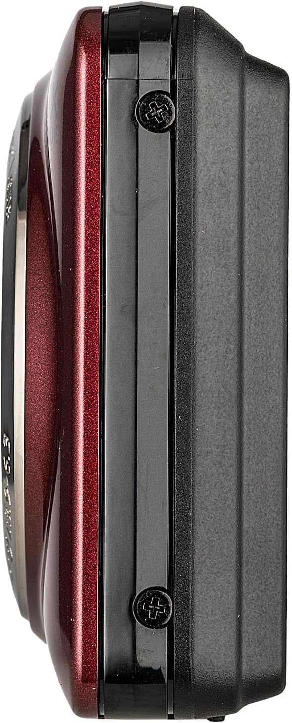 Kodak PIXPRO FZ55 Digital Camera (Red) | 16MP Sensor, 5X Optical Zoom, 28mm Wide-Angle Lens & Full HD Video | Great for Travel & Beginner Photography (FZ55RD) + 32GB Card + Case + Cleaning Cloth