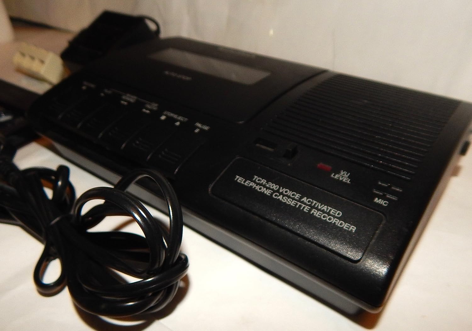 Radio Shack Telephone Cassette Recorder - Voice Activated