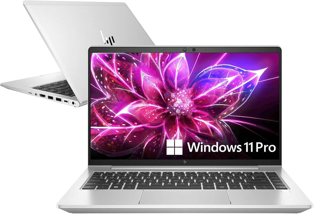 HP EliteBook 645 G9 14" FHD Business Laptop, AMD Ryzen 5 PRO 5675U, 8GB RAM, 256GB SSD, Backlit Keyboard, HDMI, Windows 11 Pro (Renewed)