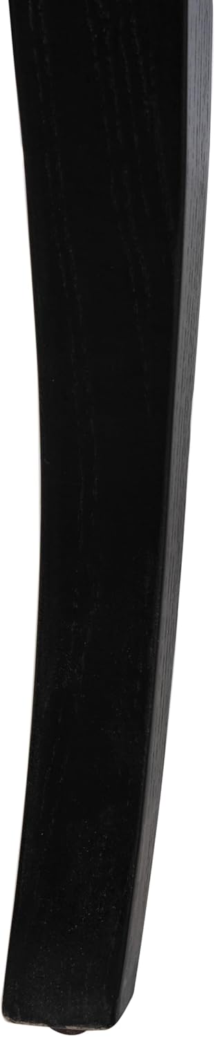 SAFAVIEH Furniture - Rina Cane Dining Chair - 17.1" Seat Height - Black - Rattan - Coastal Cane Design - Ideal for Dining Room, Kitchen - Fully Assembled (DCH9501C)