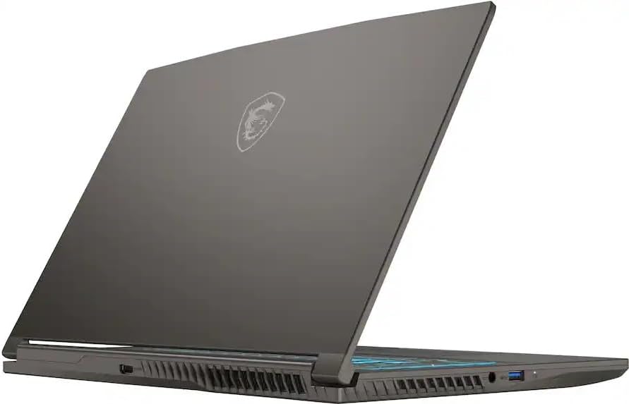 msi 15.6" Thin A15 Gaming Laptop, 8GB DDR5, 512GB SSD, Full HD Display, NVIDIA GeForce RTX 4050, AMD Ryzen 5 7535HS, Wi-Fi 6, Backlit Keyboard, Webcam, Bluetooth, Windows 11, Black