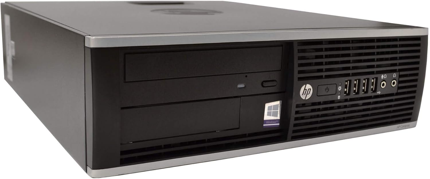 HP 8300 Elite Small Form Factor Desktop Computer (Intel Core i5-3570 3.4GHz Quad-Core, 8GB RAM, 2TB SATA,Windows 10 Pro 64-Bit) (Renewed)