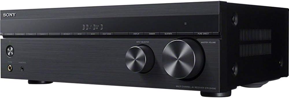 Sony STRDH590 5.2 Multi-Channel 4k HDR AV Receiver with Bluetooth (Renewed) Bundle with 3 YR CPS Enhanced Protection Pack