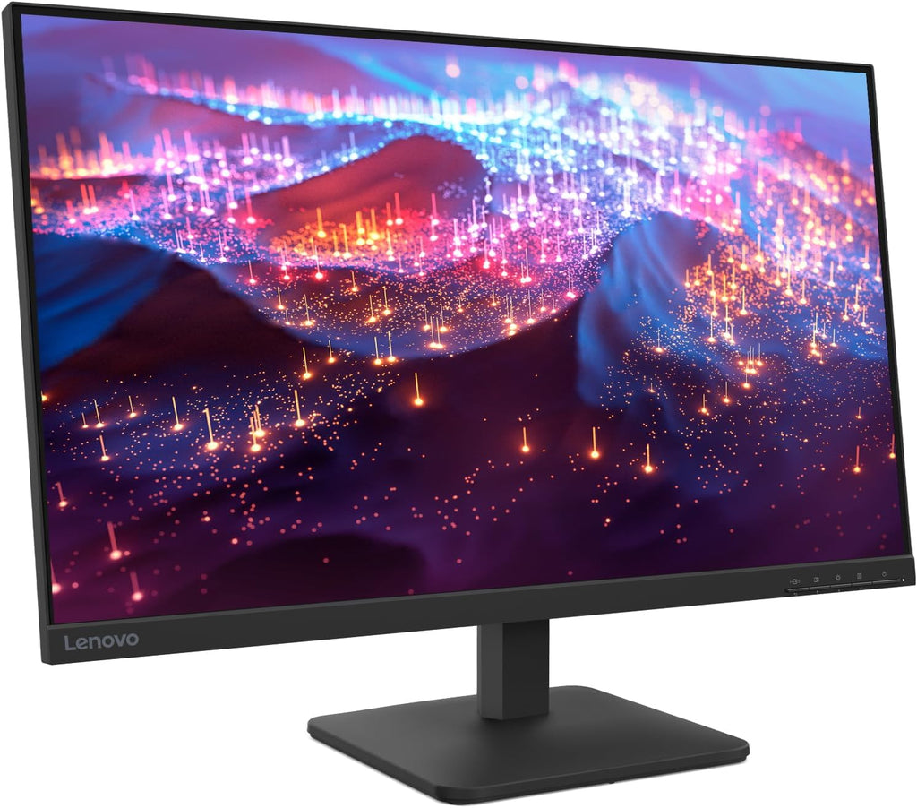 Lenovo L27-4e Monitor - 27" Flat IPS FullHD Display - 100Hz Refresh Rate - 4ms Response Time - HDMI 1.4 - VGA - Tilt Stand - Raven Black