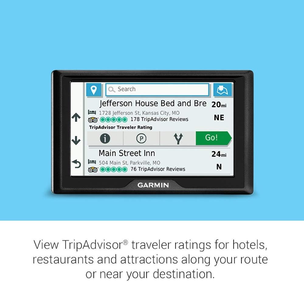 Garmin Drive 52, GPS Navigator with 5 inch Display, Simple On-Screen Menus and Easy-to-See Maps (Renewed)
