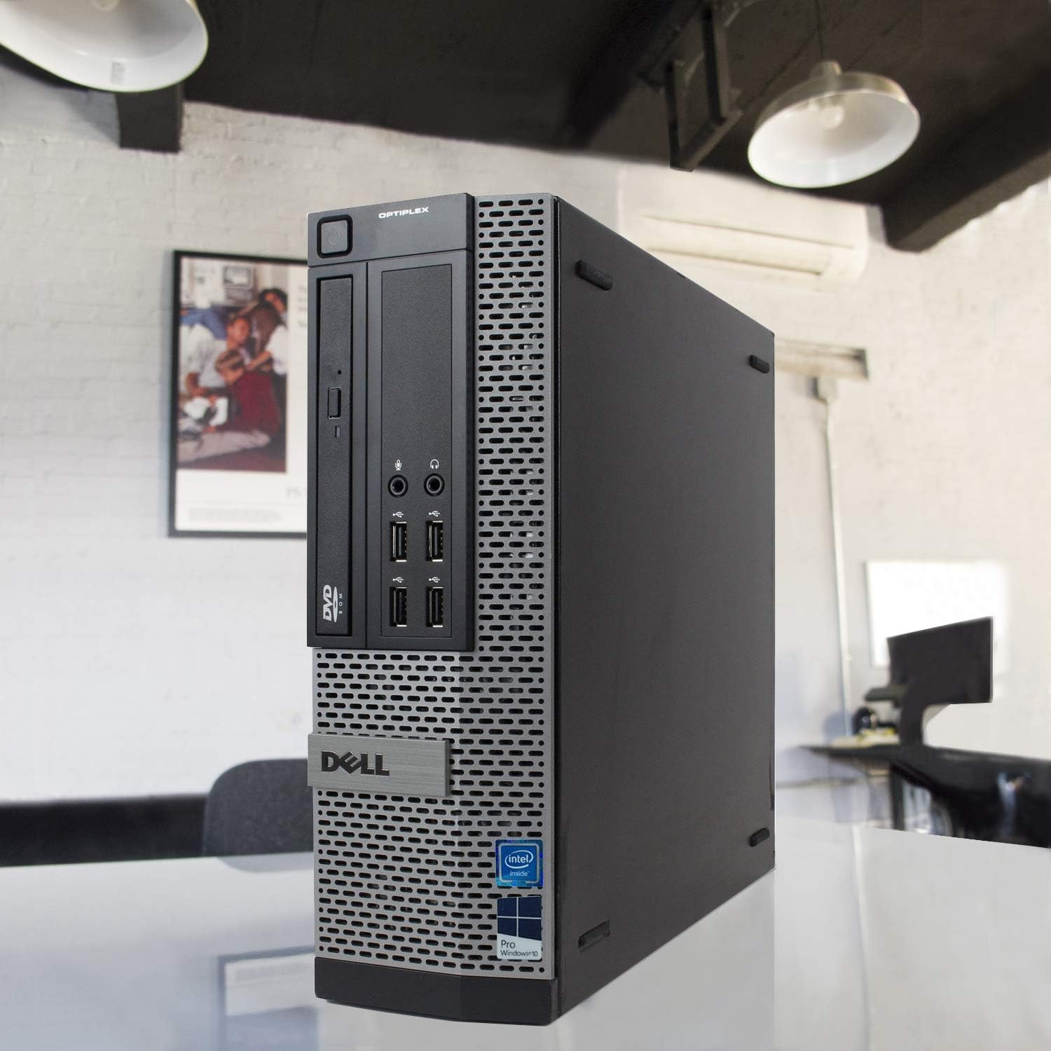 Dell Optiplex 7010 Desktop Computer - Intel Core i7 Up to 3.8GHz Max Turbo Frequency, 16GB DDR3, New 1TB SSD, WiFi, USB 3.0, DVDRW, 2X Display Port, Windows 11 Pro (Renewed)