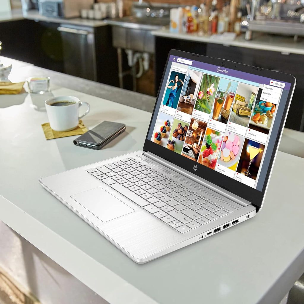 HP Pavilion Laptop (2022 Model), 14in FHD IPS NonTouch Display, AMD Ryzen 3 3250U, 8GB RAM, 128GB SSD, Thin & Portable, Micro-Edge & Anti-Glare Screen, Long Battery Life, Win 11