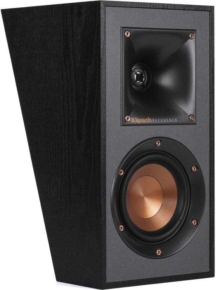 Klipsch Reference R-41SA Dolby Atmos High-Performance, Horn-Loaded Elevation Surround Speaker Set (2 Pairs, 4 Speakers)