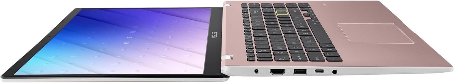 ASUS L510 15.6" FHD Thin Light Student Laptop - Intel Celeron N4020 up to 2.80 GHz CPU, 4GB DDR4 RAM, 128GB Storage, Backlit Keyboard, Webcam, 1 Year Office 365, Windows 11 in S Mode, Rose Pink