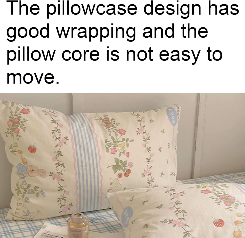 Skin-Friendly Cotton Bedding Sets Multipurpose Bedding Sets Dormitory Home Bedding Sets Machine Washable Bedding Sets Breathable