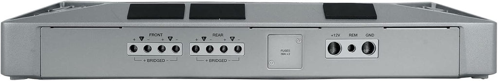 Audiosavings Bundle:(1) Infinity M704A 400w RMS 4 Channel Marine Amplifier Class D Boat Amp Bundle with (1) Rockville RWK42 4 Gauge 4 Chan Car Amp Wiring Installation Wire Kit (2) RCA's (Items 2)