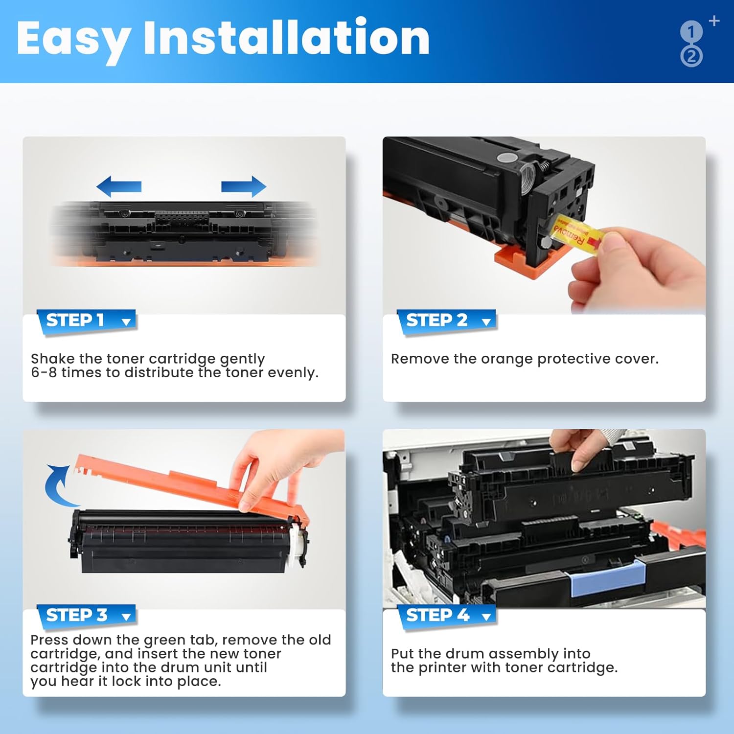 138A Black Toner Cartridge MFP 3101fdw W1380A Compatible for HP 138A 138X Black Toner Cartridge Replacement HP138A HP138X Works with Laser Jet Pro 3001dw 3001fdw Pro MFP 3101fdw 3101sdw, 2-Pack