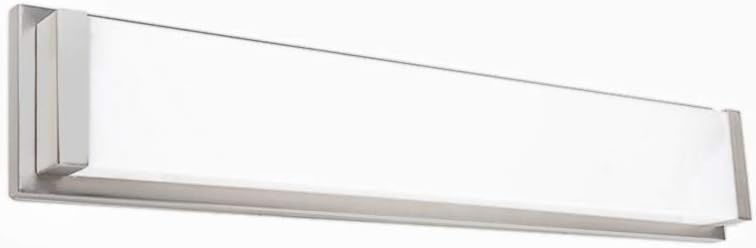 WAC Lighting, Metro 20in LED Energy Star Bathroom Vanity & Wall Light 3000K in Brushed Nickel
