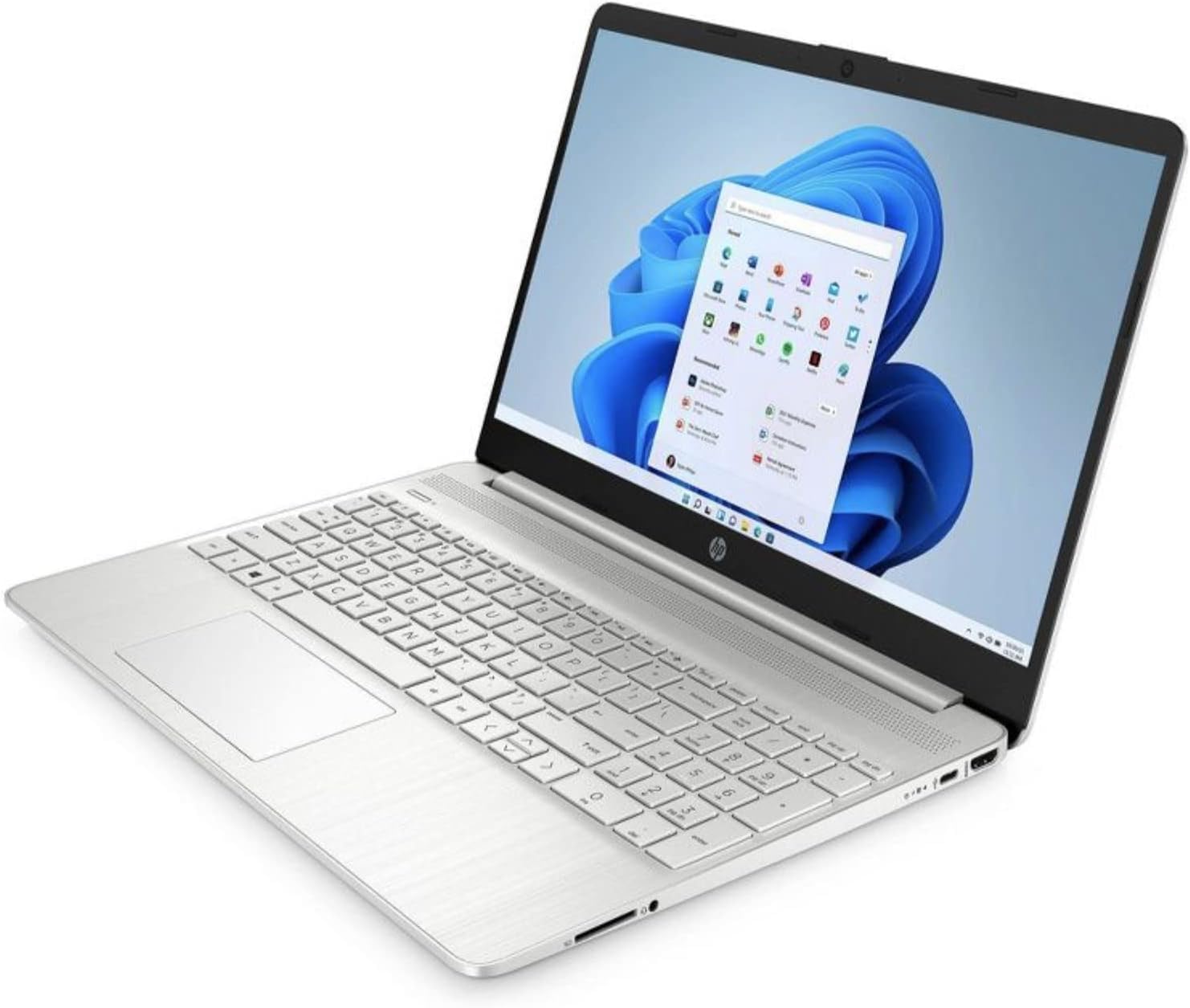 HP 15.6" FHD Laptop - AMD Ryzen 5-8GB RAM - 512GB SSD Storage - Windows 11 - Silver 15-ef2030tg