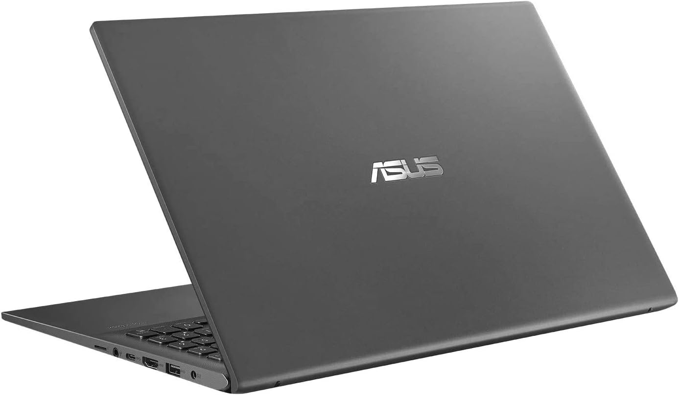 ASUS Vivobook 15.6” FHD Laptop 2-Core AMD Ryzen 3 3250U AMD Radeon Graphics 4GB DDR4 512GB NVMe SSD USB-C w/DP 802_11_BGN BT Webcam HDMI1.4 Backlit KB Fingerprint Windows 10 Pro w/RE USB
