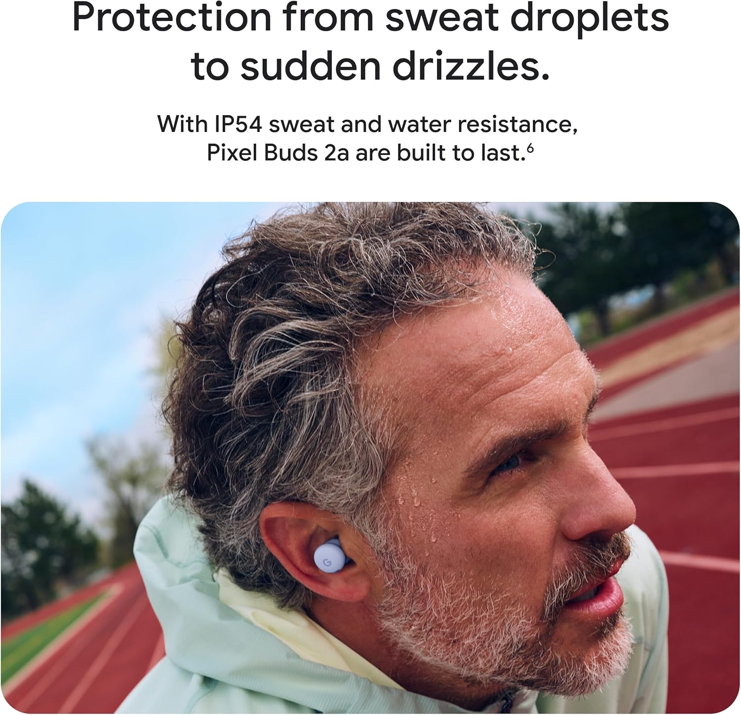 Google Pixel Buds 2a - Wireless Bluetooth Earbuds with Active Noise Cancellation and Transparency Mode - Lightweight, Comfortable Fit - 20-Hour Battery - Water Resistant - Built for Gemini - Hazel